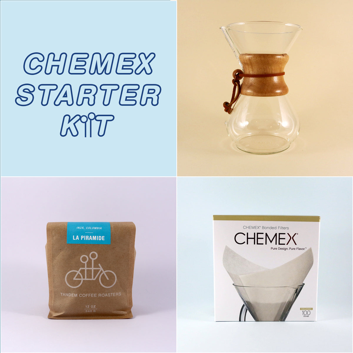 Chemex Starter Kit  Canyon Coffee bundles