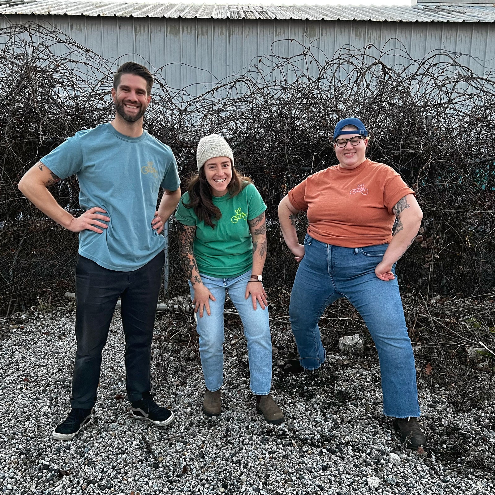 Bike + Tandem Coffee Tee